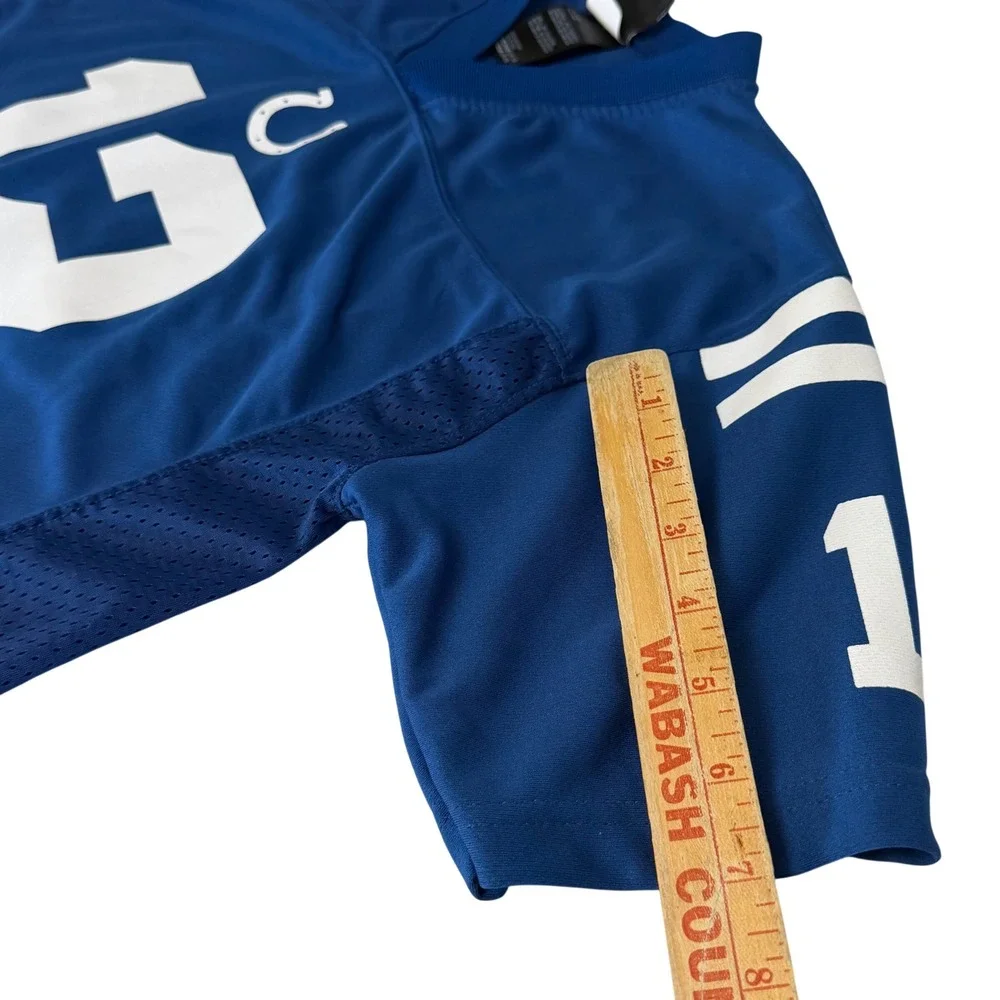NFL Team Apparel Indianapolis Colts Andrew Luck 12 Youth‎ Medium Blue Jersey